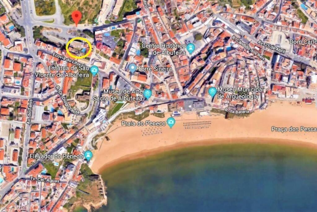 Apartamento Rosa Beach Old Town Albufeira Buitenkant foto